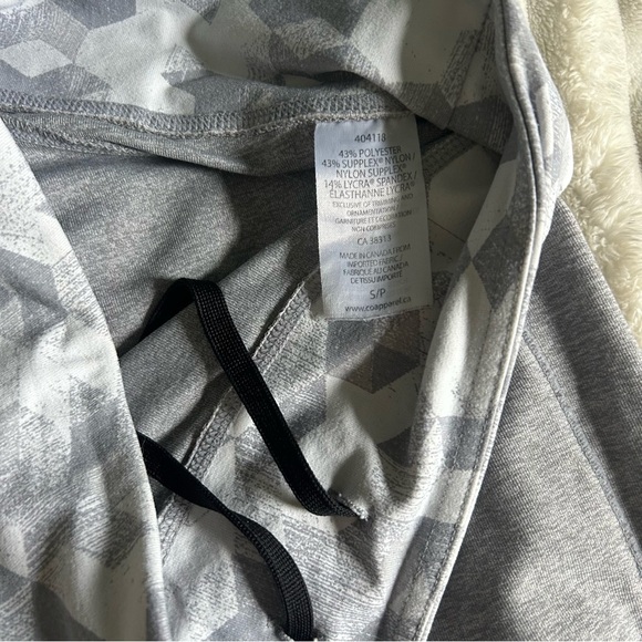 Tuff Athletics Womens Small Lowrise Grey Capri Leggings - Picture 3 of 10